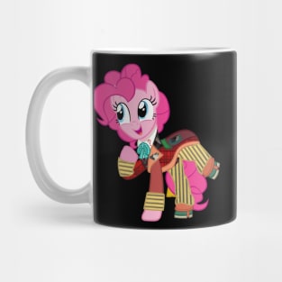 Pinkie Pie as the 6th Doctor Mug